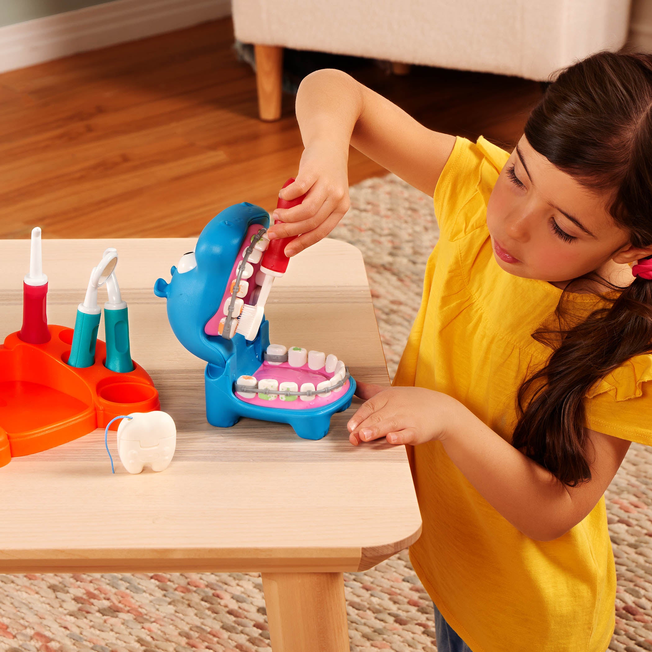 Battat Hippodontist Hippo Dentist Play Set