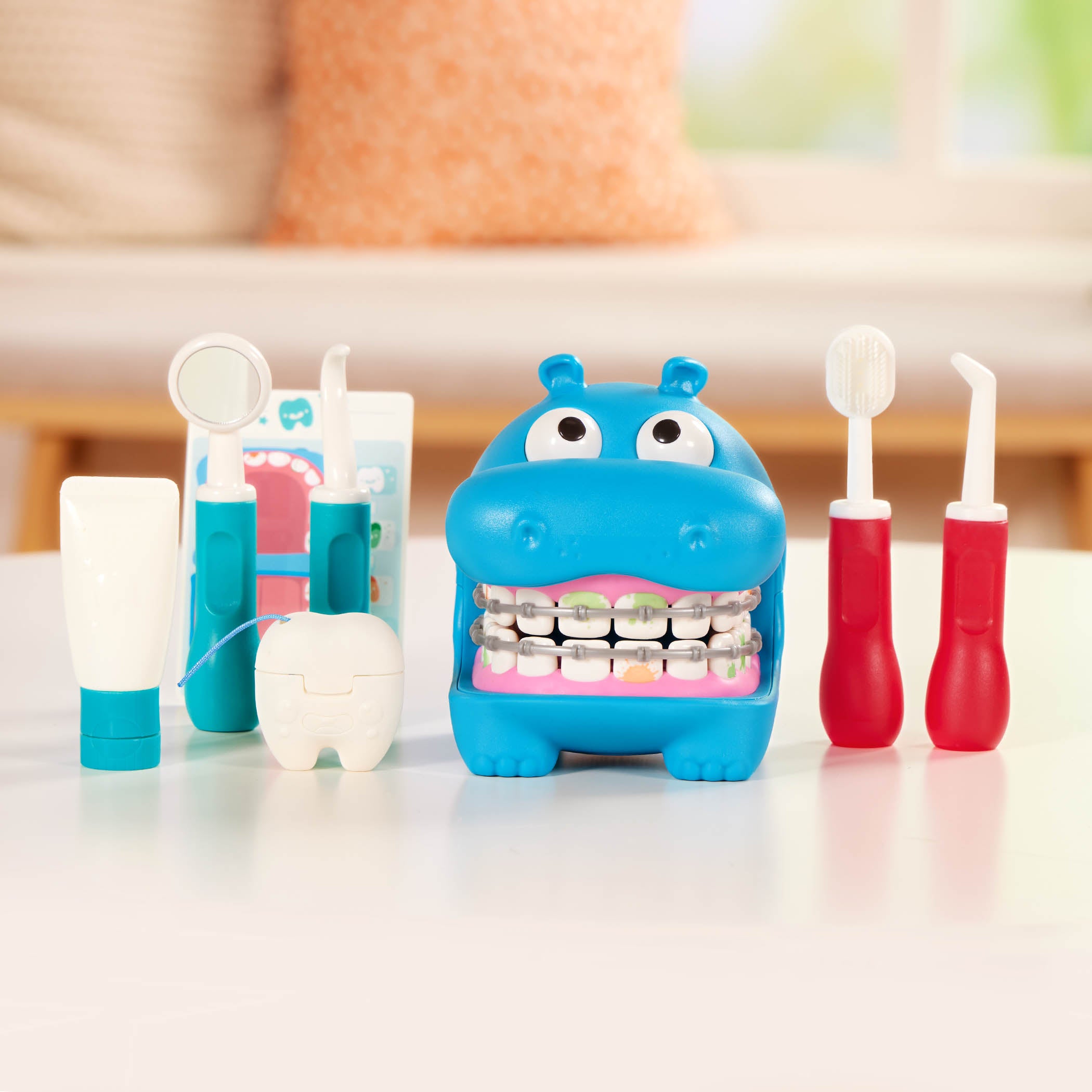 Battat Hippodontist Hippo Dentist Play Set