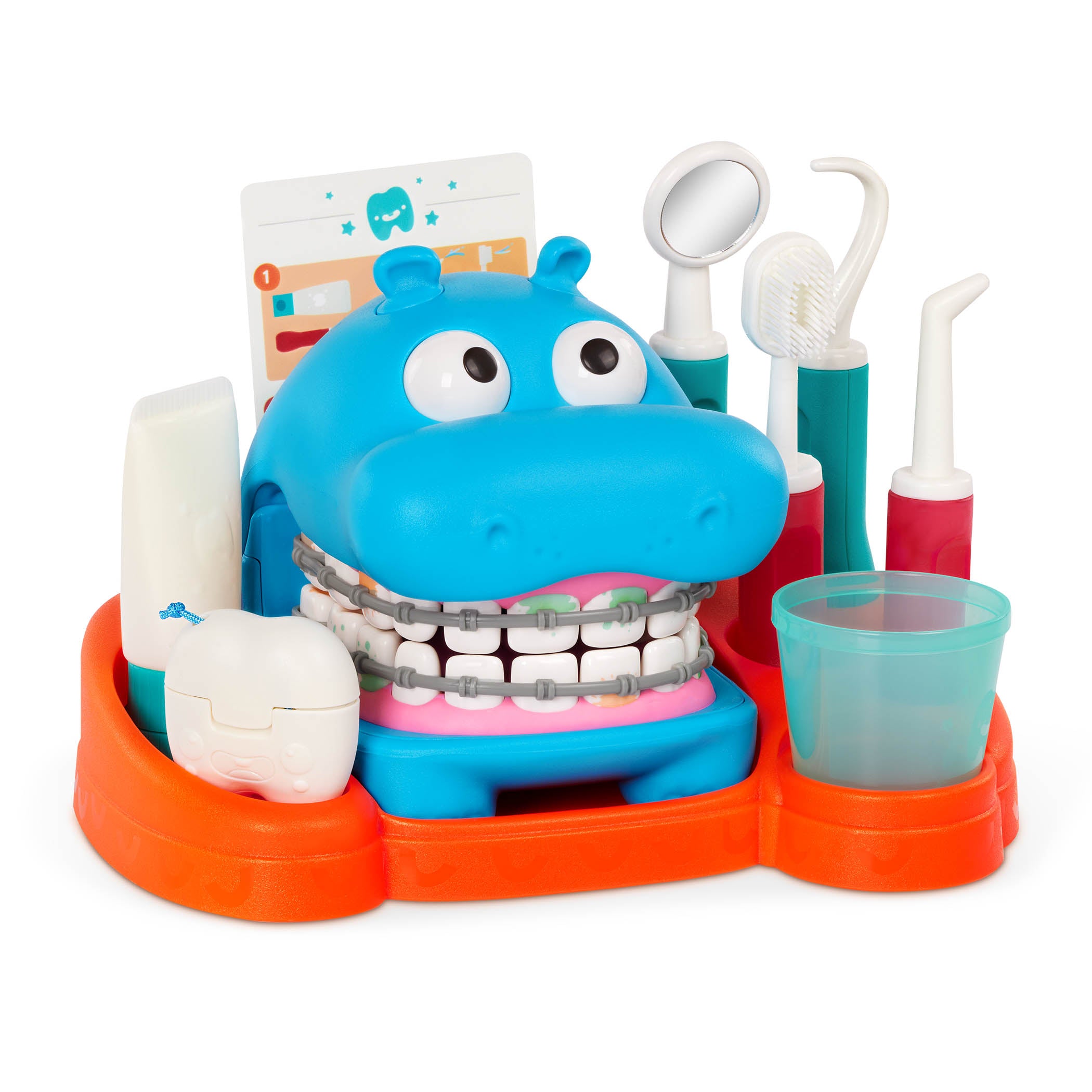 Battat Hippodontist Hippo Dentist Play Set