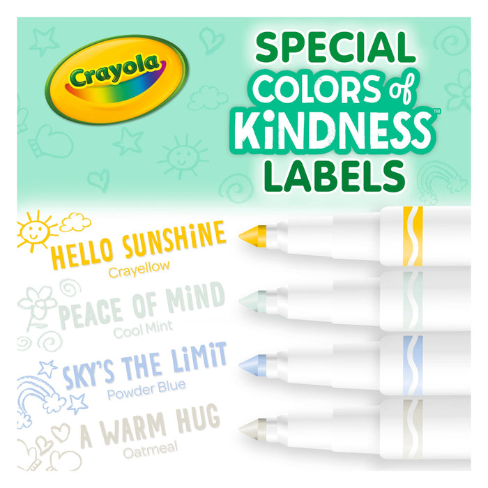 Crayola Colors Of Kindness Fine Line Markers (Pack Of 10)