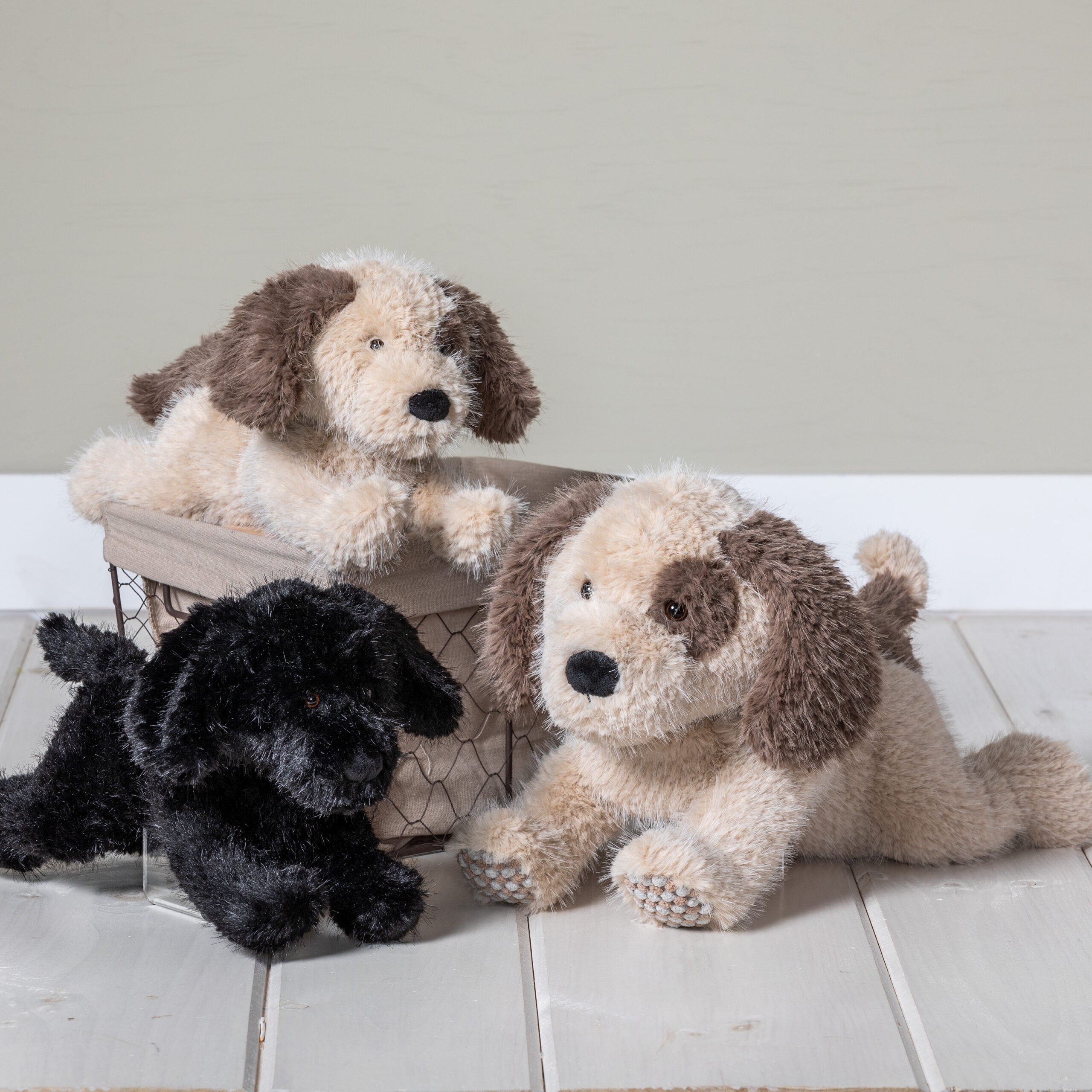 Mary Meyer Fab Fuzz Murphy Dog 15" – Luxuriously Soft Premium Dog Stuffed Animal