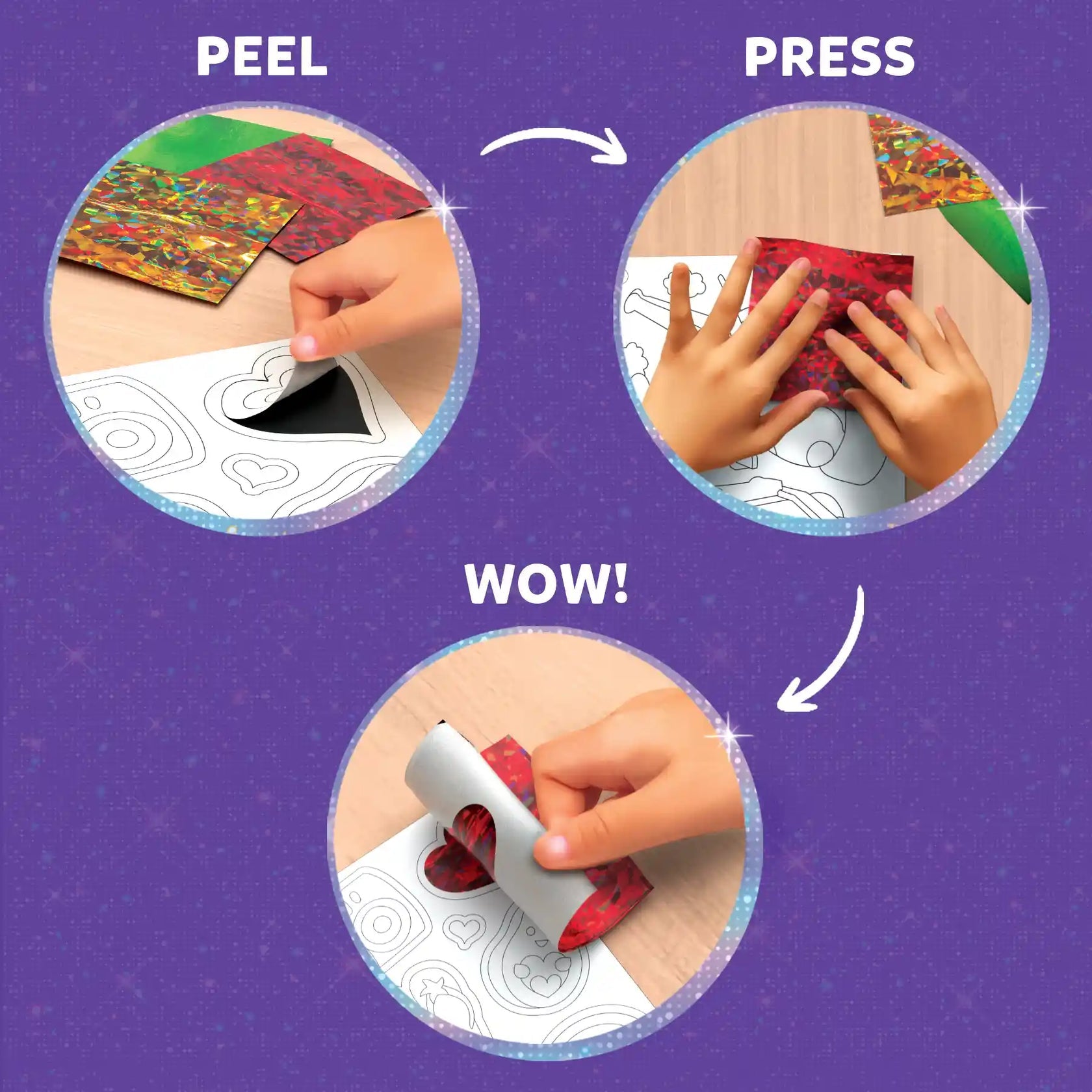 Skillmatics Foil Fun: Girl Power – Scratch & Reveal Foil Art Activity