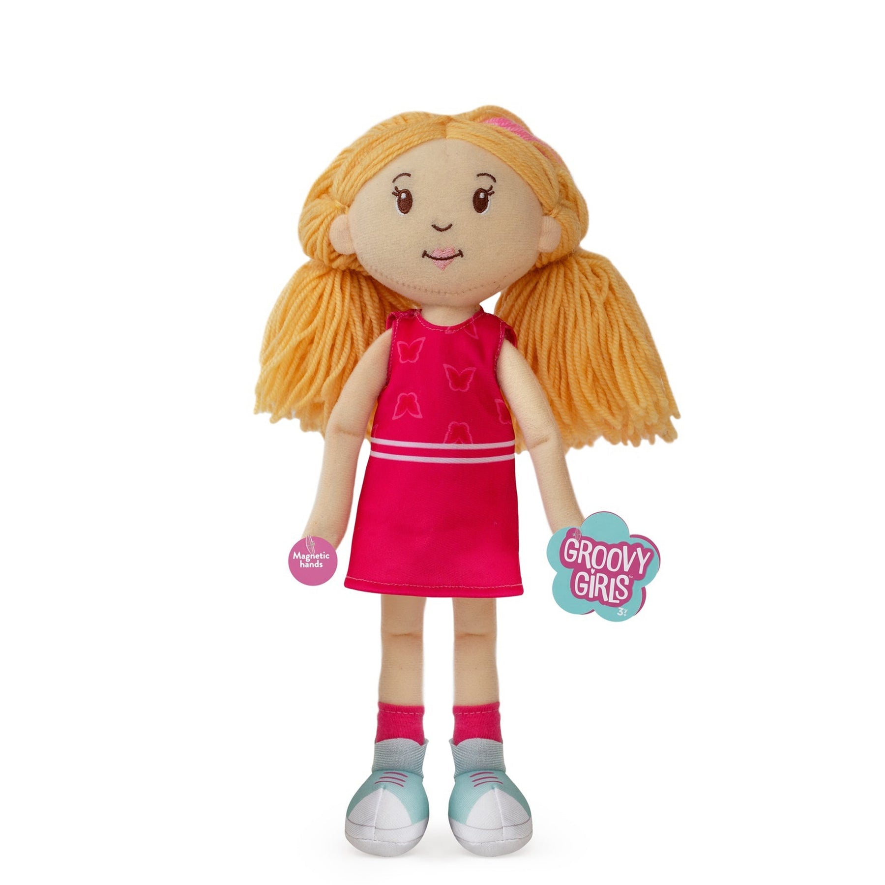 Manhattan Toy Groovy Girls Rose – Blonde Fashion Doll with Flexible Groovy Style