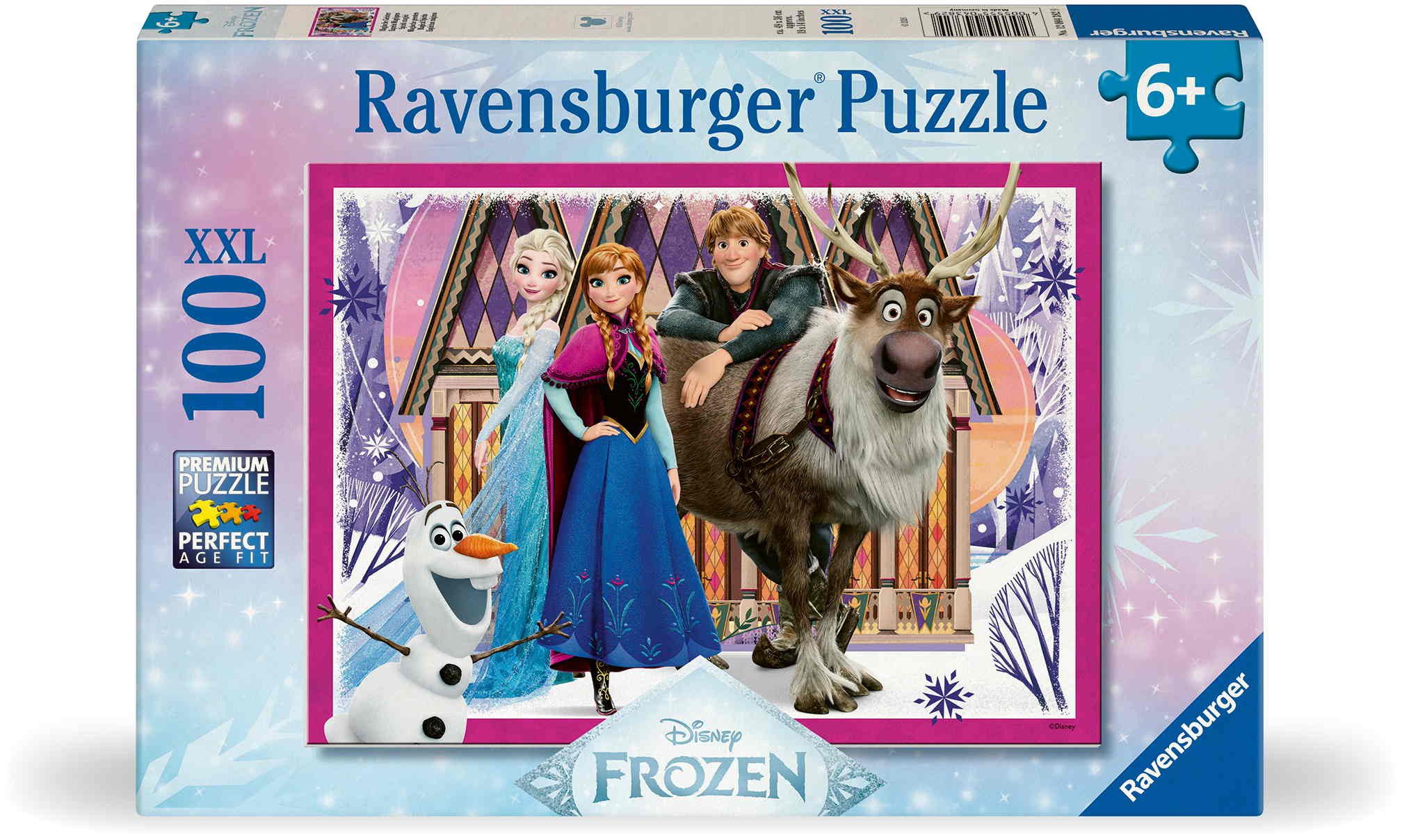 Ravensburger Disney Frozen 100-Piece XXL Jigsaw Puzzle – Large Piece Kids Puzzle (Ages 6+)