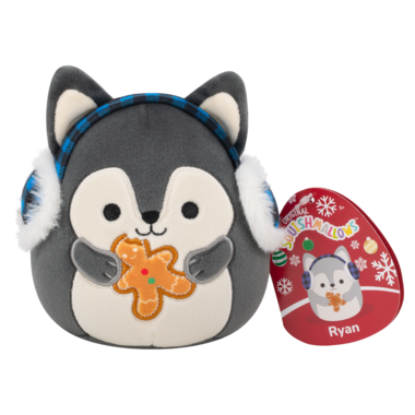 Squishmallows 5" Ryan the Holiday Husky
