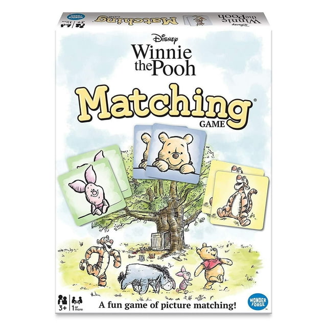 Ravensburger Winnie the Pooh Matching Game – Classic Disney Kids Card Game (Ages 3+)