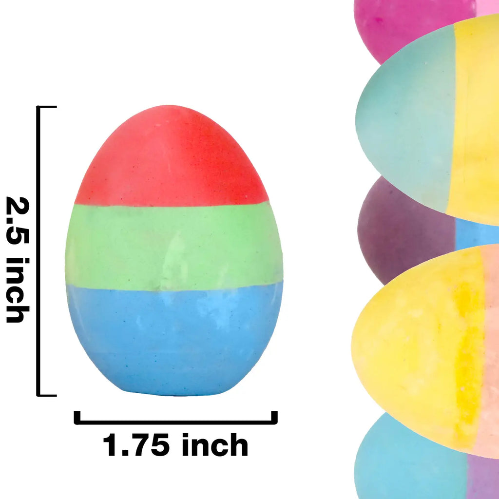 Kid Made Modern 3 Colored Egg Chalk - 12 pack
