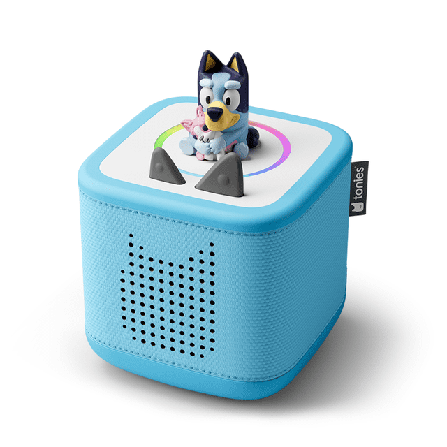Tonies Toniebox 2 Starter Set Sky Blue Bluey – Screen-Free Audio Player for Kids with Bluey Tonie (Ages 1+)
