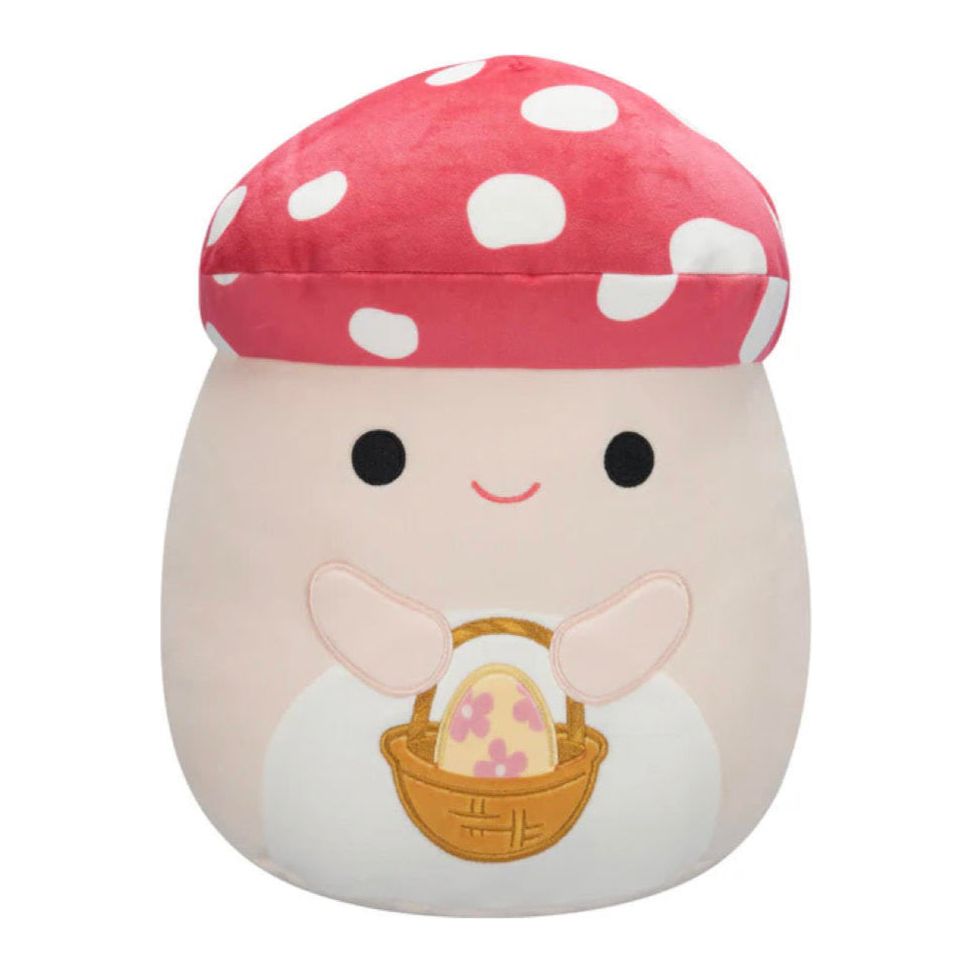Squishmallows 5" Easter - Malcolm the Mushroom with Basket