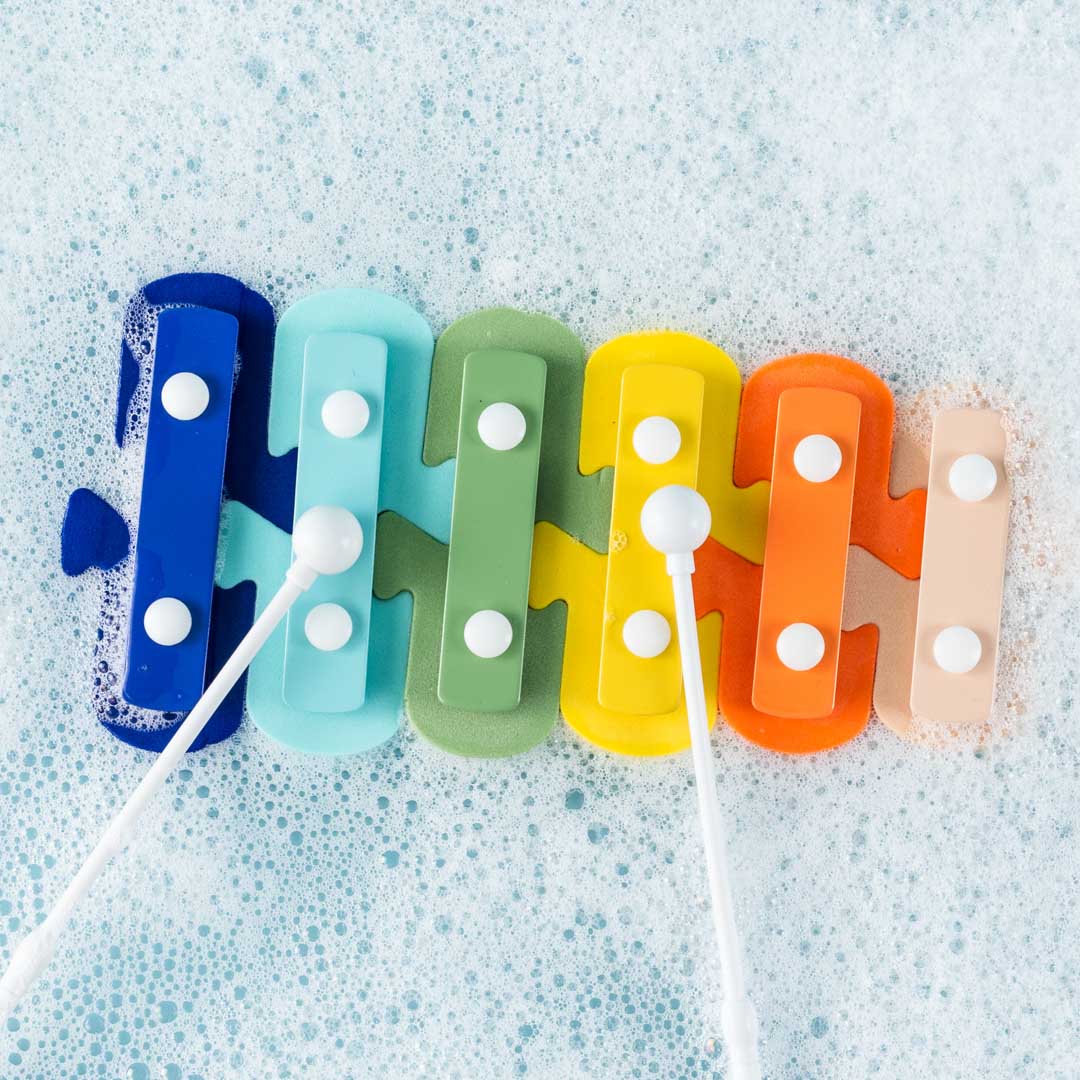 Tiger Tribe Waterproof Bath Xylophone – Musical Toddler Bath Toy
