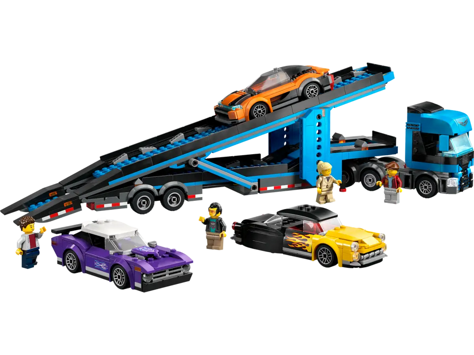 Lego Car Transporter Truck with Sports Cars (60408)