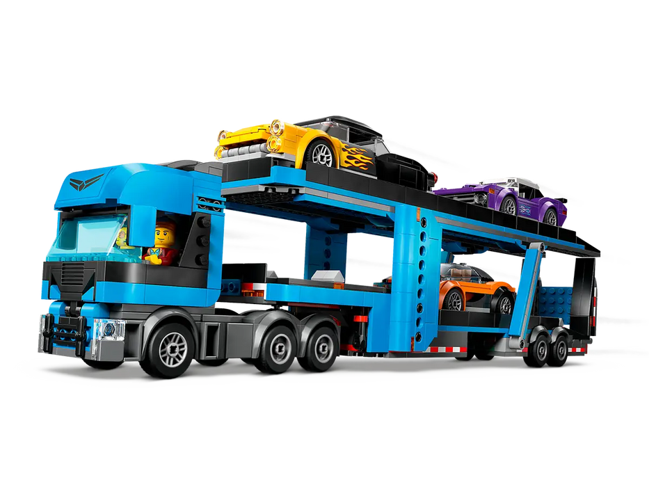 Lego Car Transporter Truck with Sports Cars (60408)