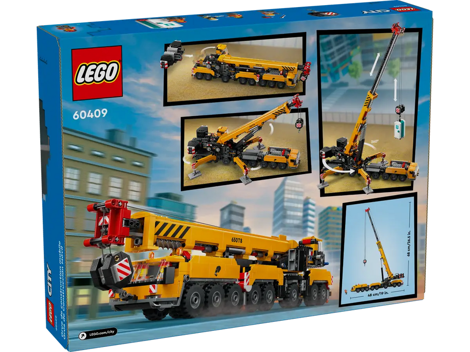 Lego Yellow Mobile Construction Crane (60409)