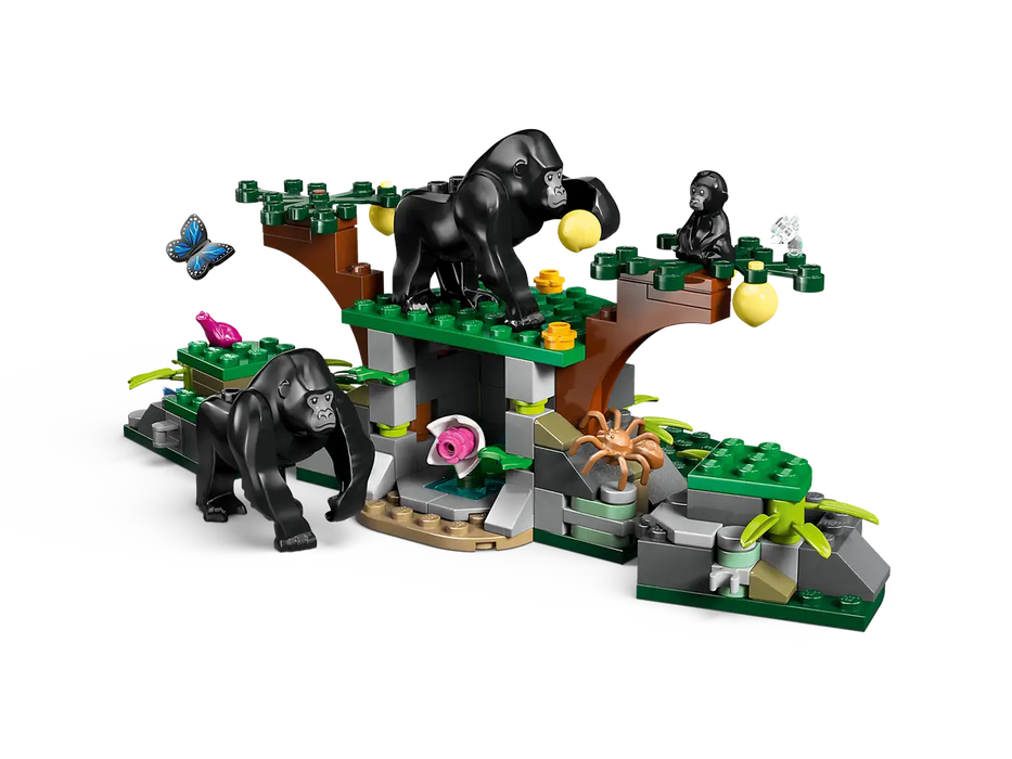 Lego Jungle Explorer Helicopter at Base Camp (60437)