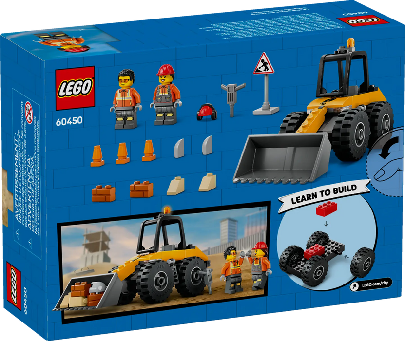 Lego Yellow Construction Wheel Lo.. (60450)