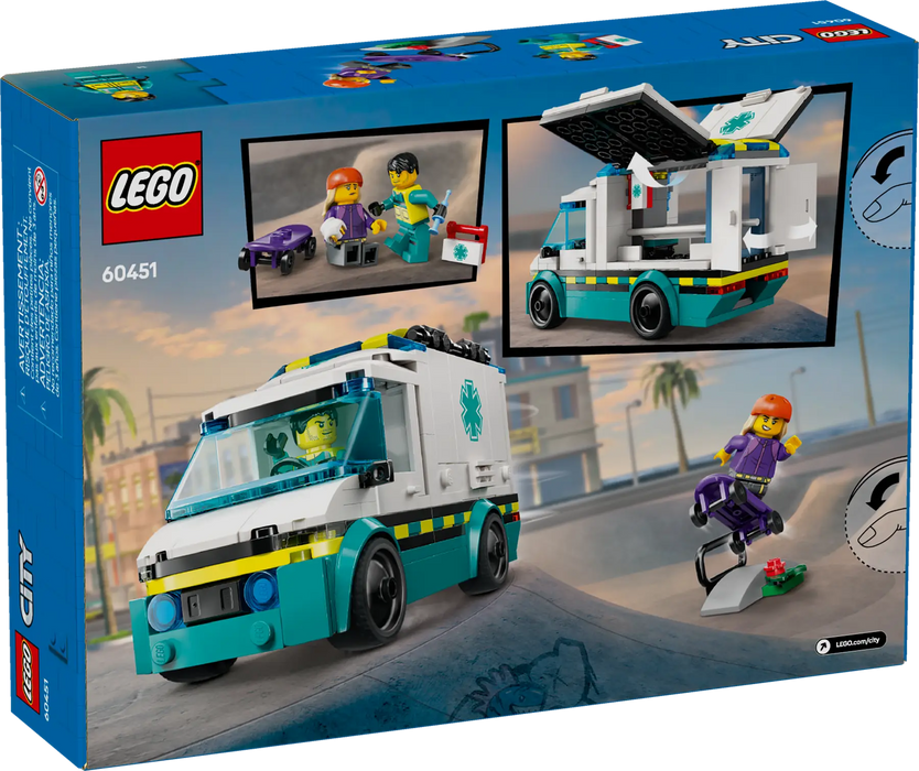 Lego Emergency Ambulance (60451)