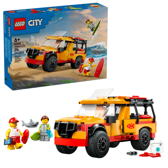 Lego Lifeguard Beach Rescue Truck (60453)