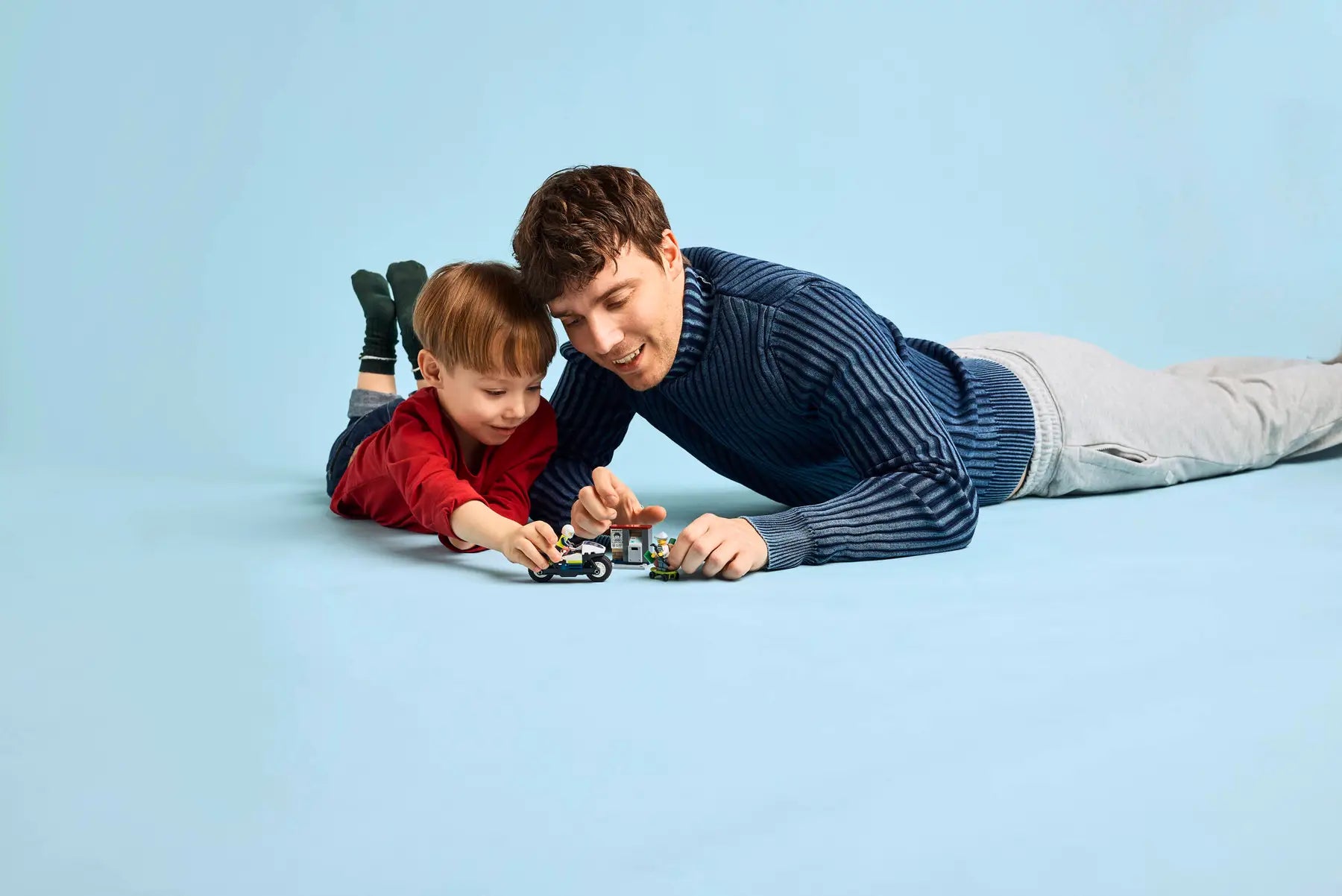 Lego Police Motorcycle Chase (60455)