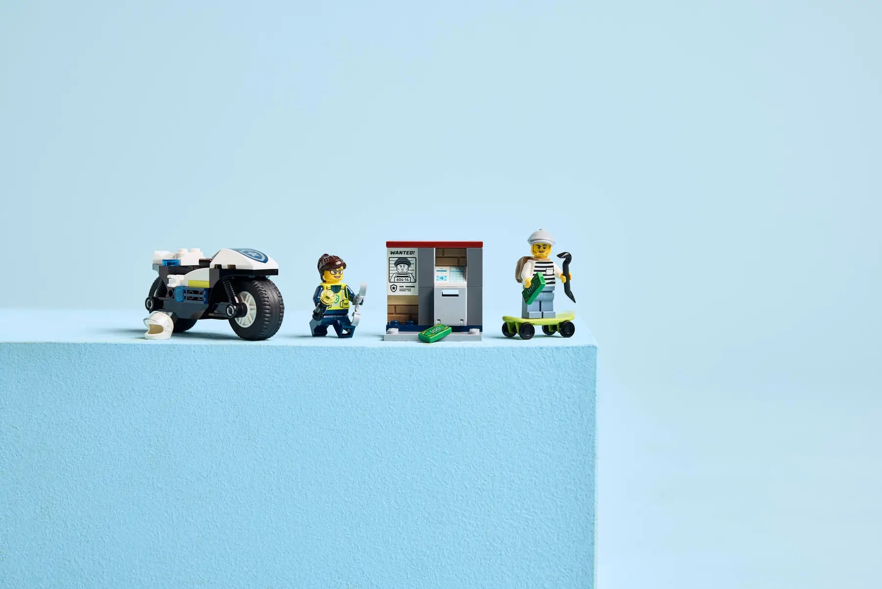 Lego Police Motorcycle Chase (60455)