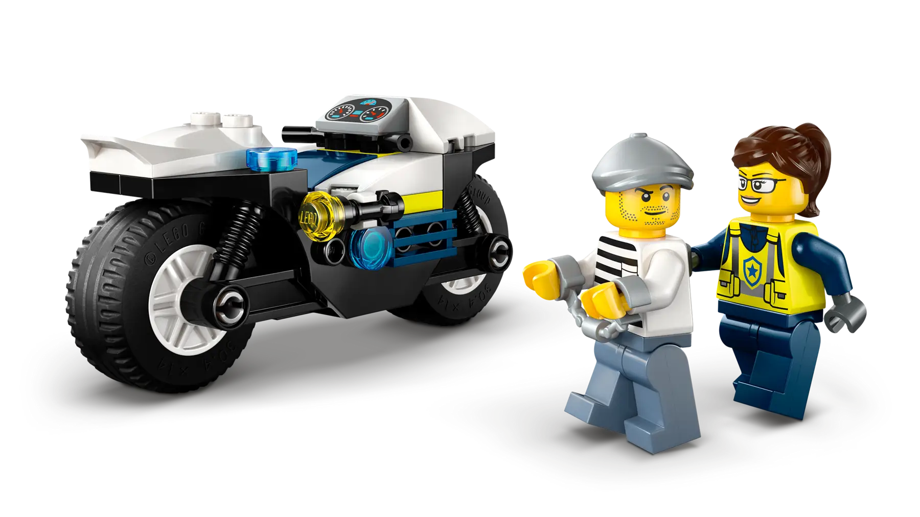 Lego Police Motorcycle Chase (60455)