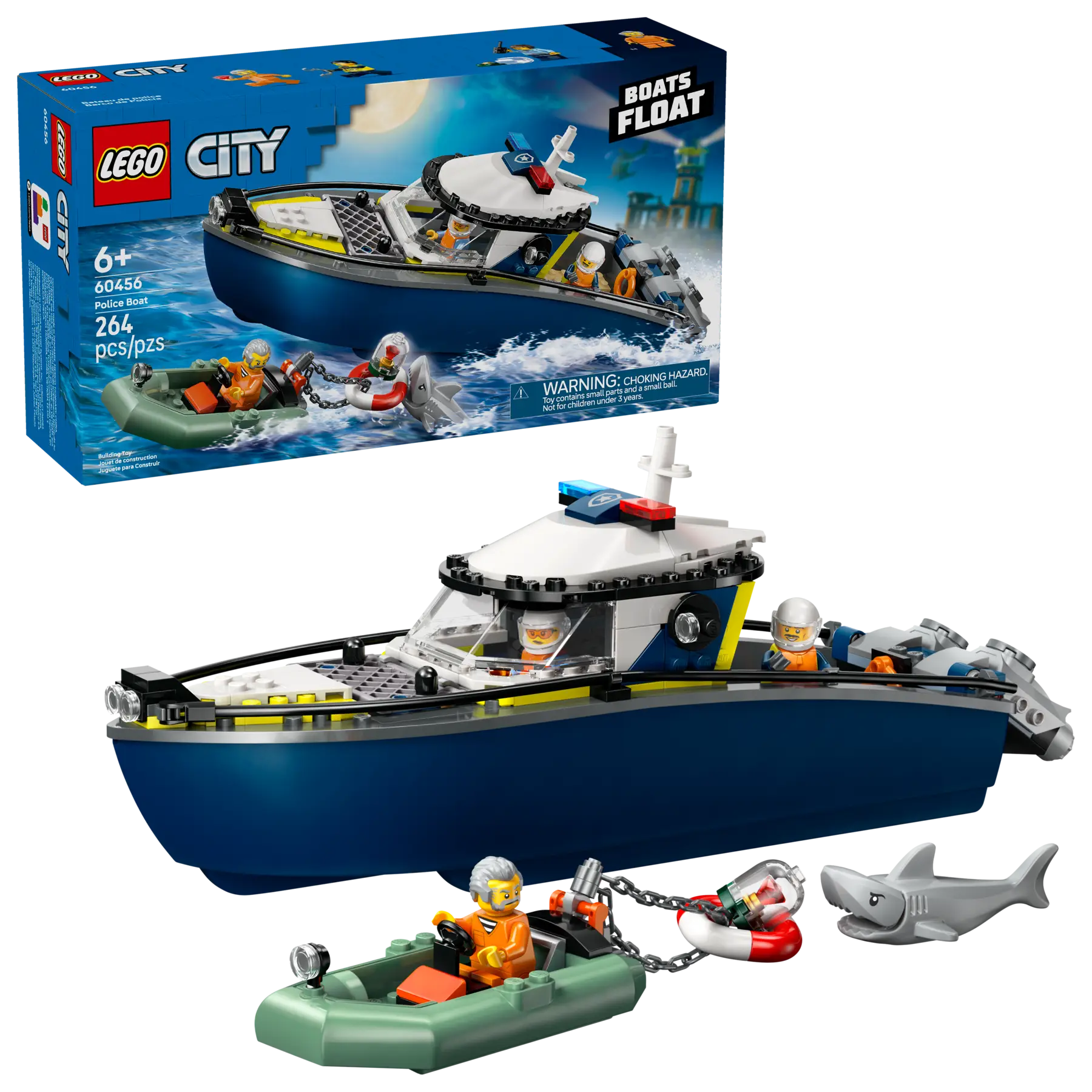 Lego Police Boat Chase (60456)