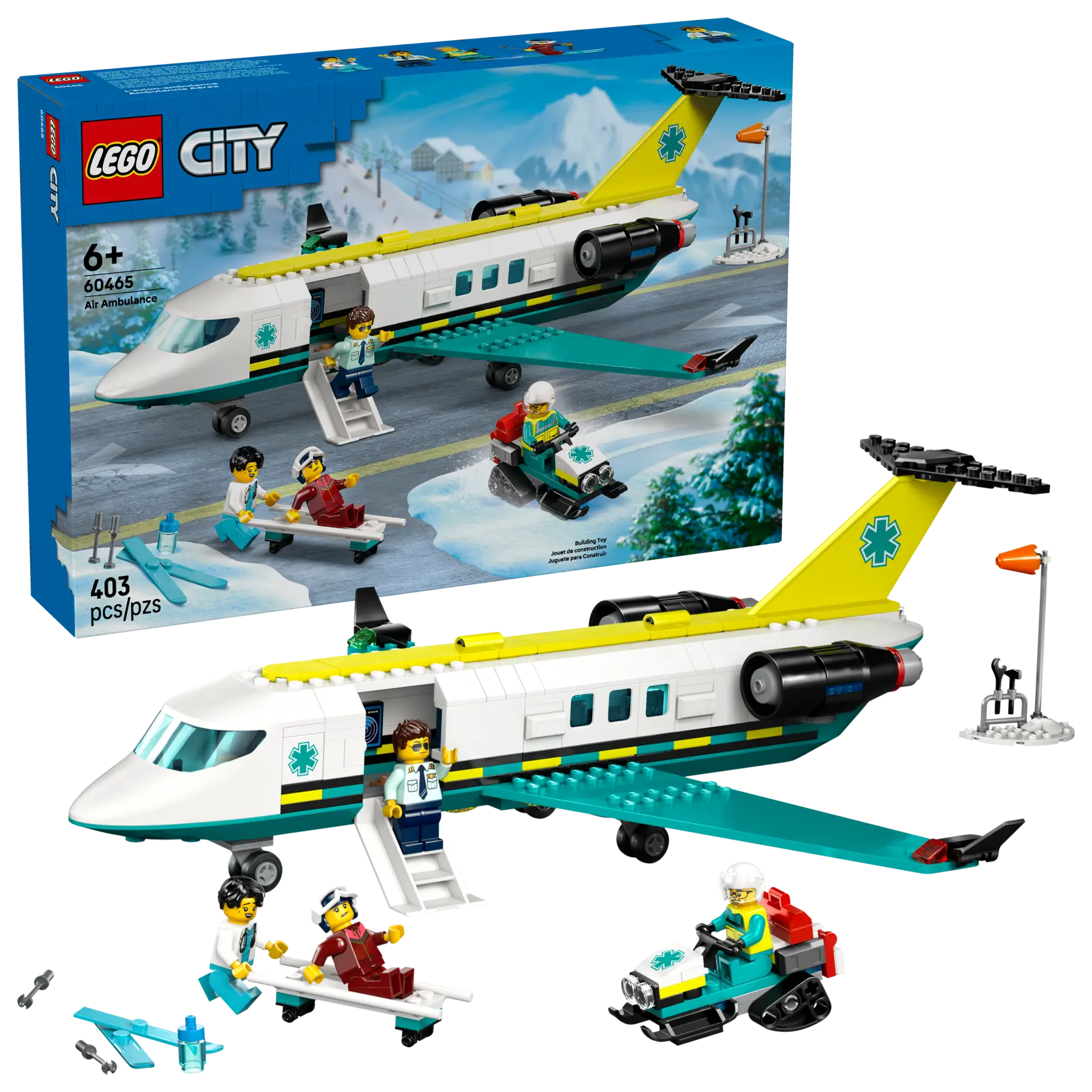 Lego Emergency Air Ambulance Airplane (60465)