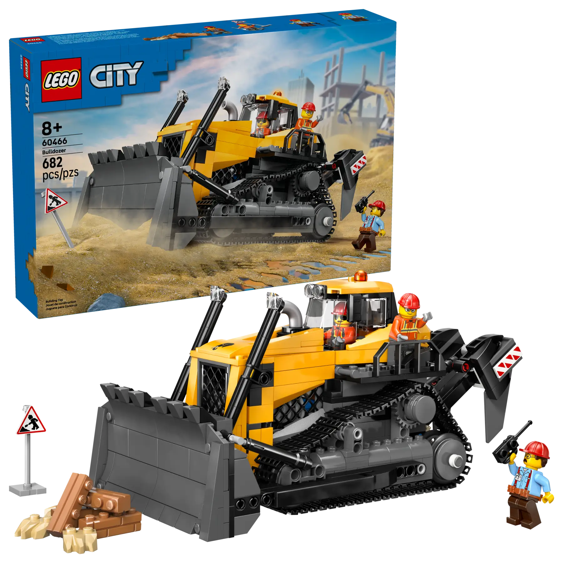 Lego Yellow Bulldozer (60466)