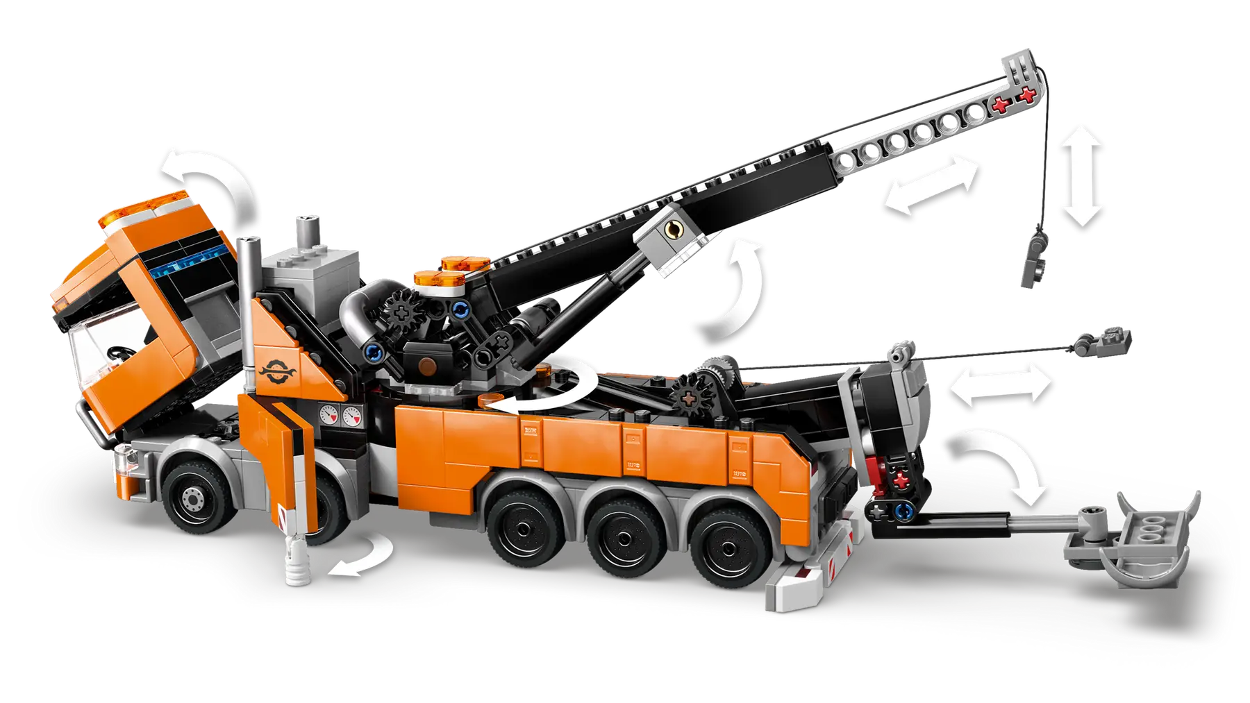 Lego Heavy-Duty Recovery Tow Truck with Crane (60467)