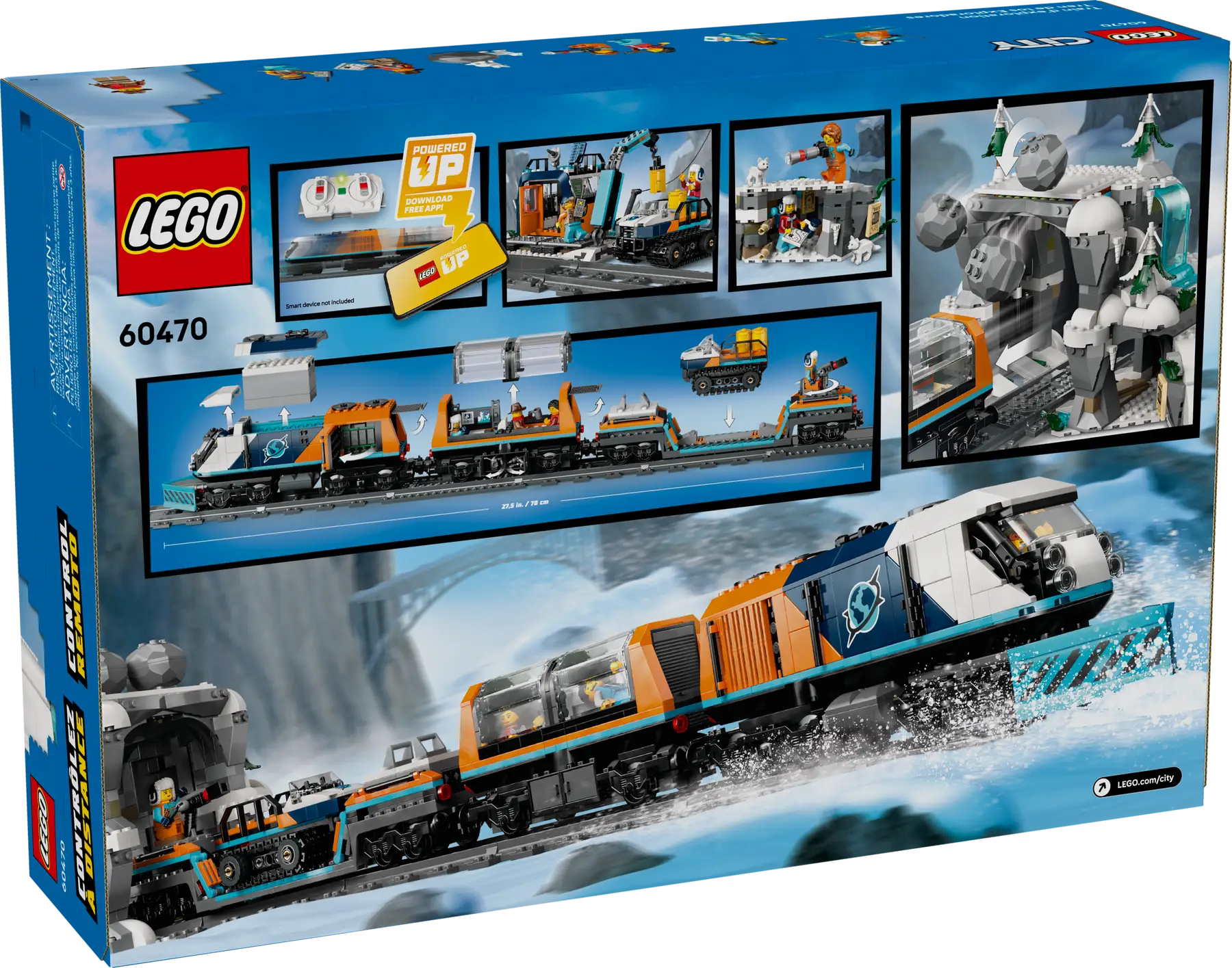 Lego Explorers' Arctic Polar Express Train (60470)