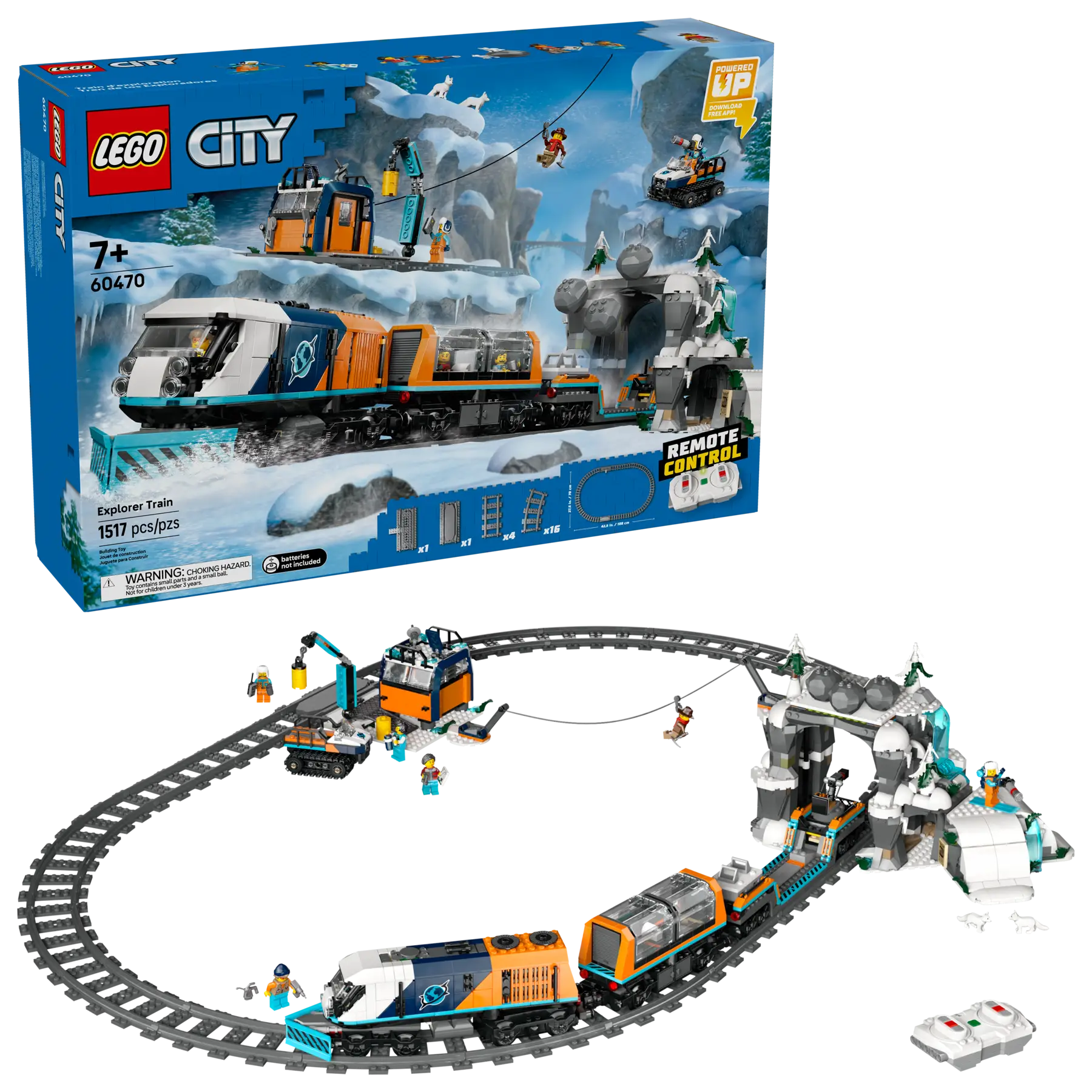 Lego Explorers' Arctic Polar Express Train (60470)