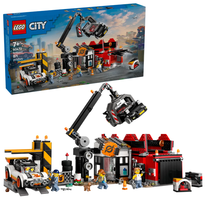 Lego Scrapyard with Cars (60472)