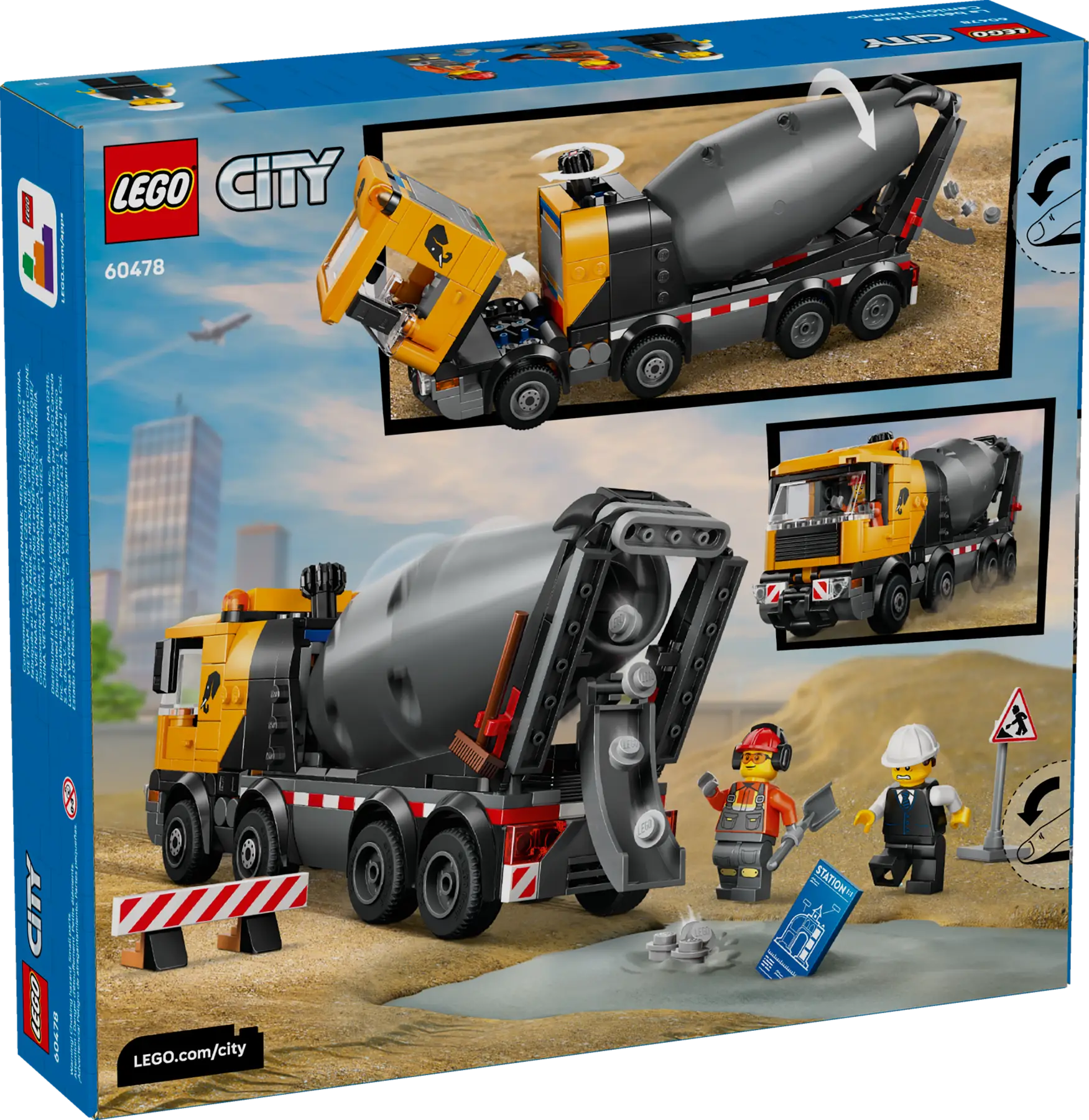Lego Cement Mixer  (60478)