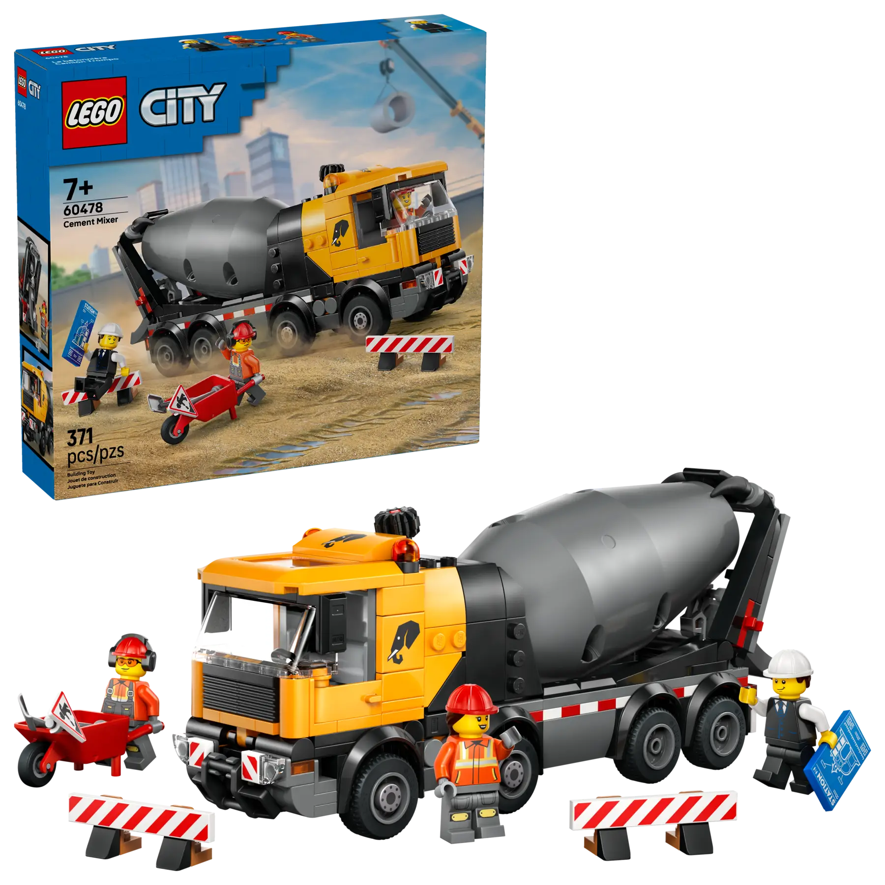 Lego Cement Mixer  (60478)