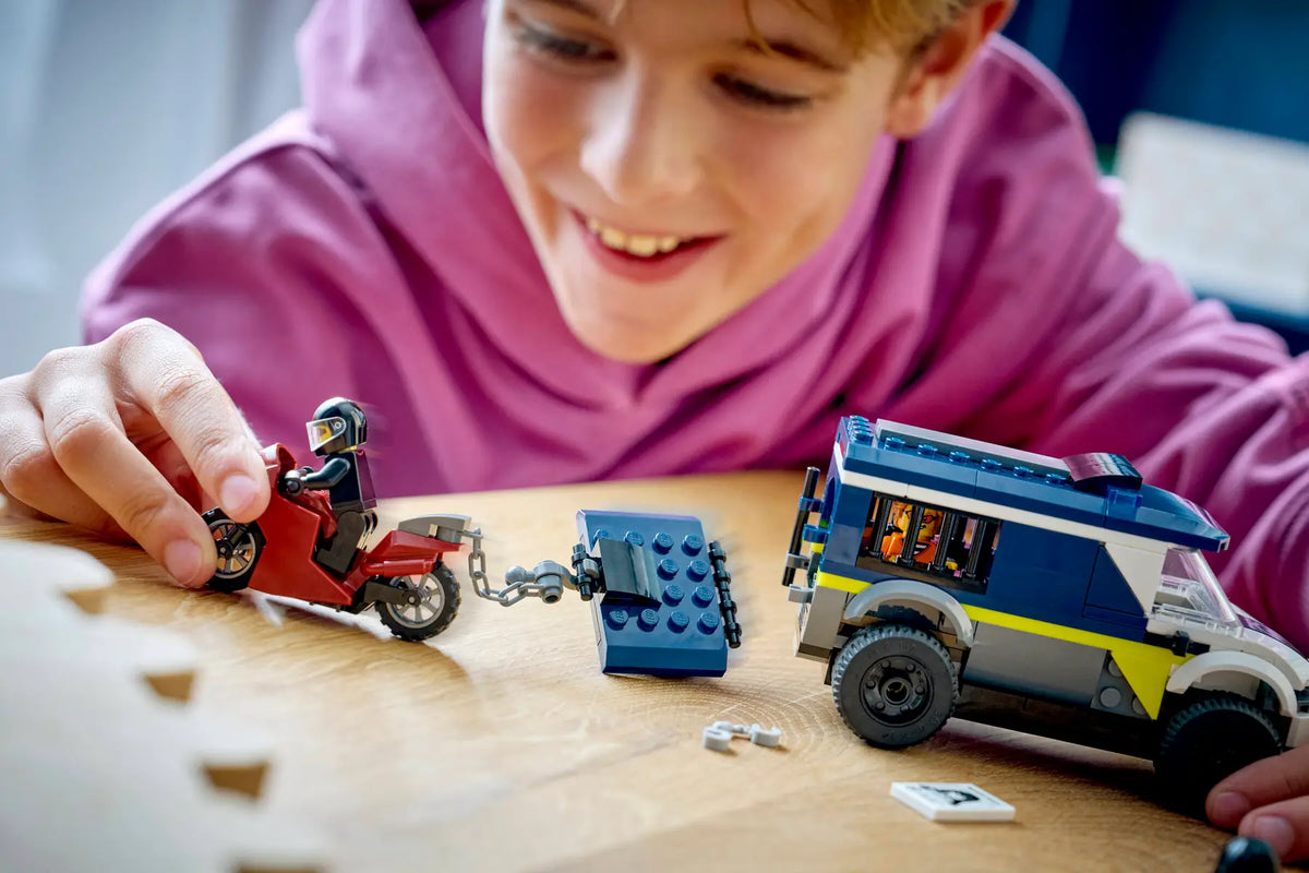 Police Lego Riot Van Lego Police Prisoner Transport Van (60479) – Bright Bean Toys