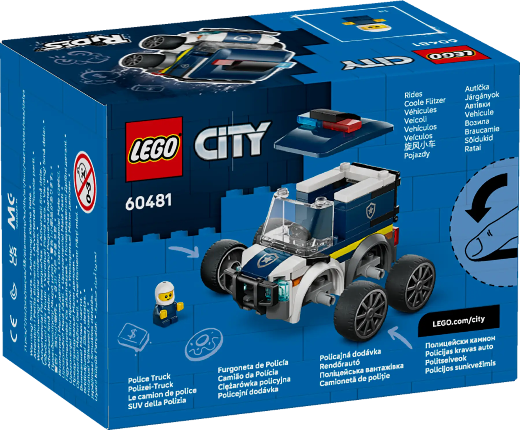 Lego Rides – Police Truck  (60481)