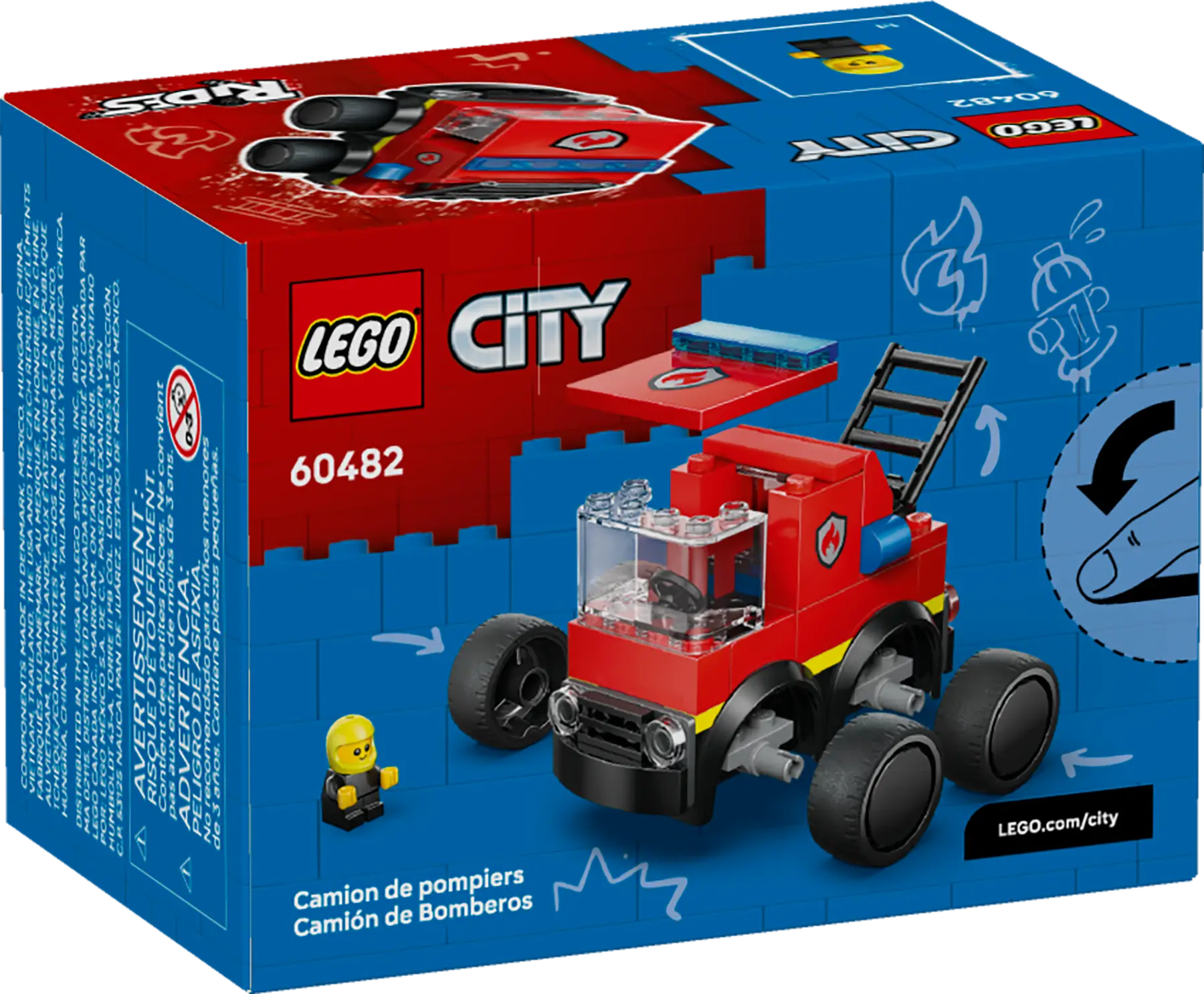 Lego Rides – Fire Truck  (60482)