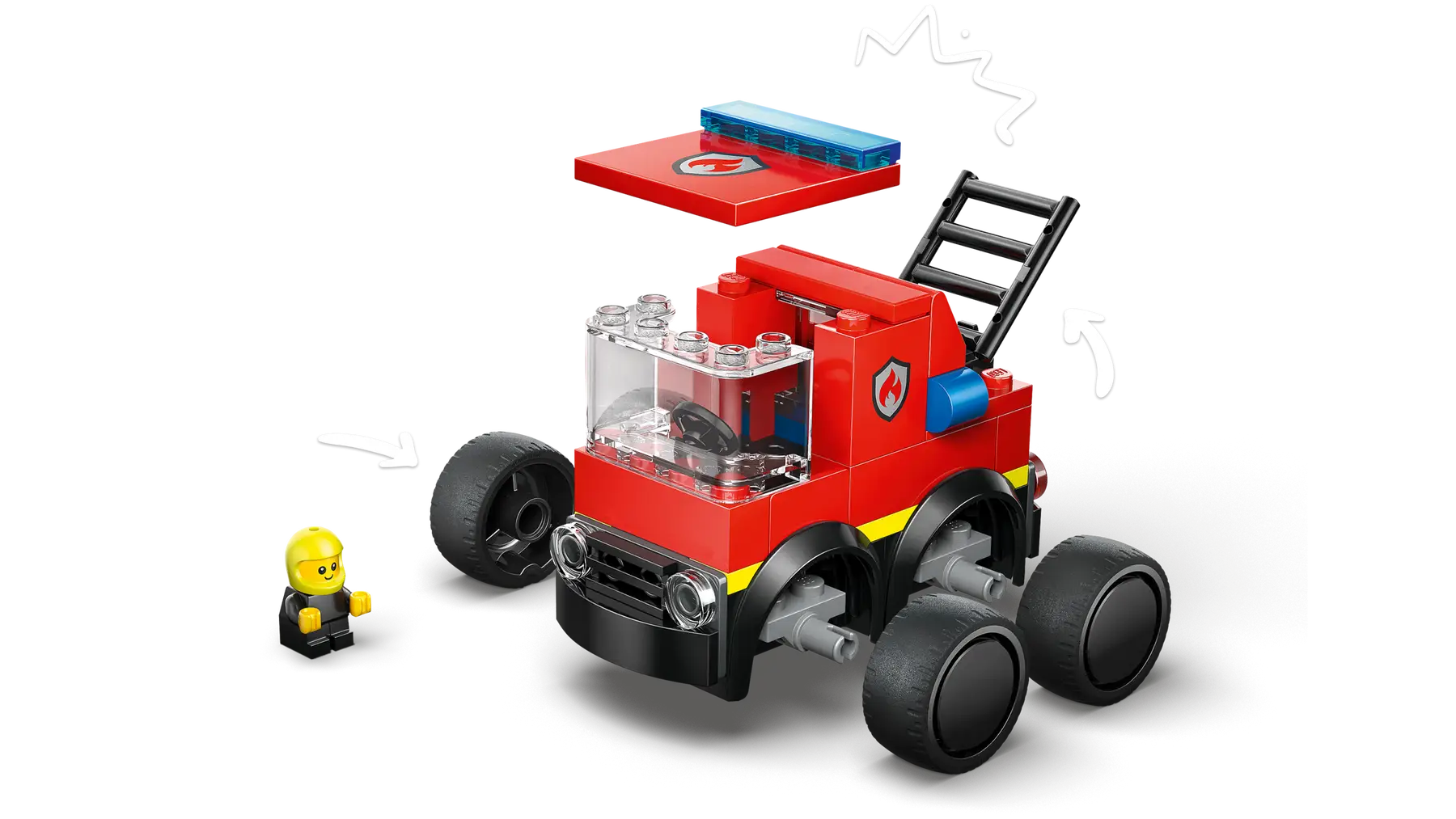 Lego Rides – Fire Truck  (60482)