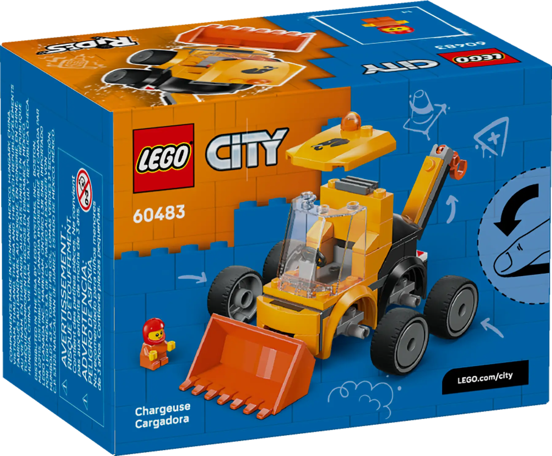 Lego Rides – Construction Loader  (60483)