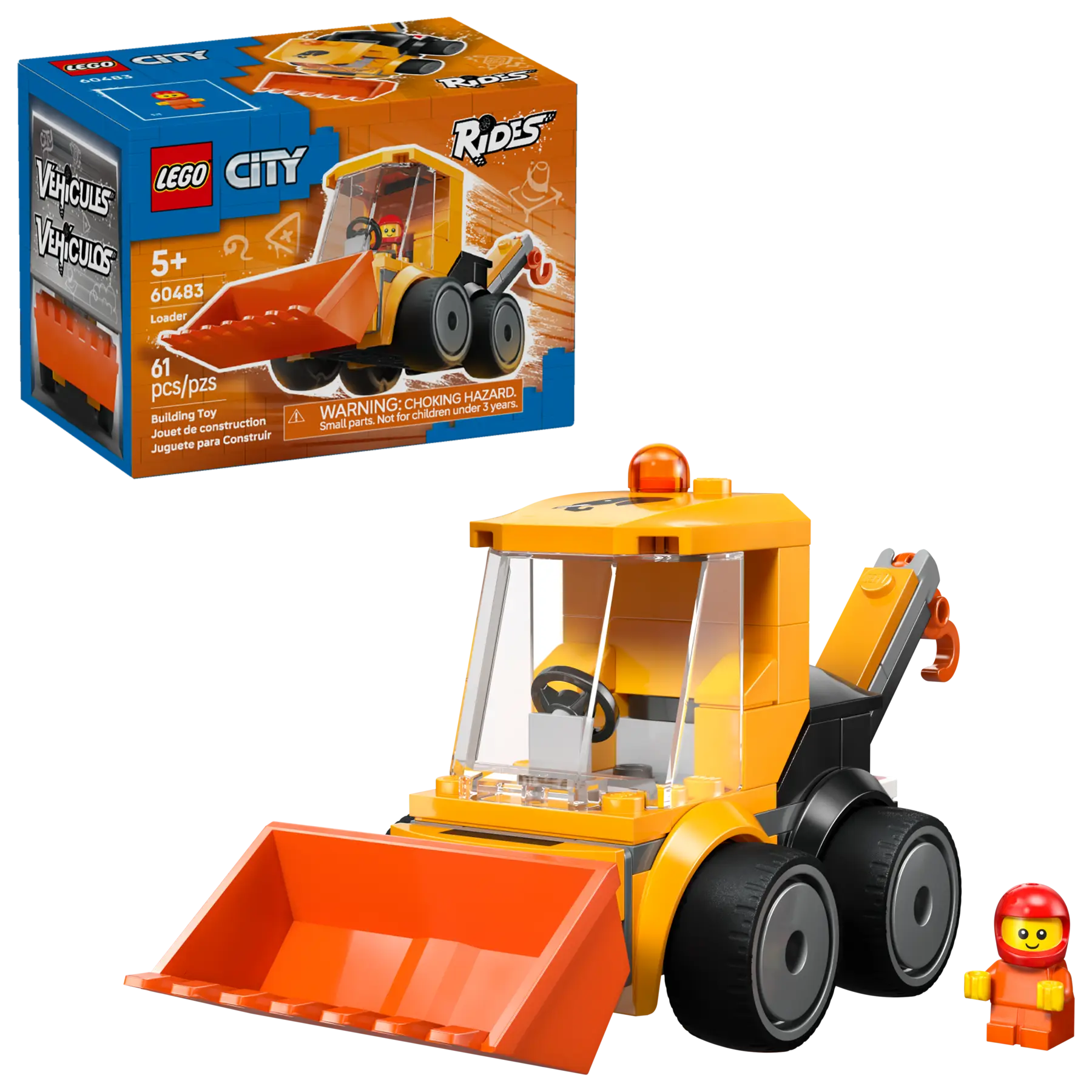Lego Rides – Construction Loader  (60483)