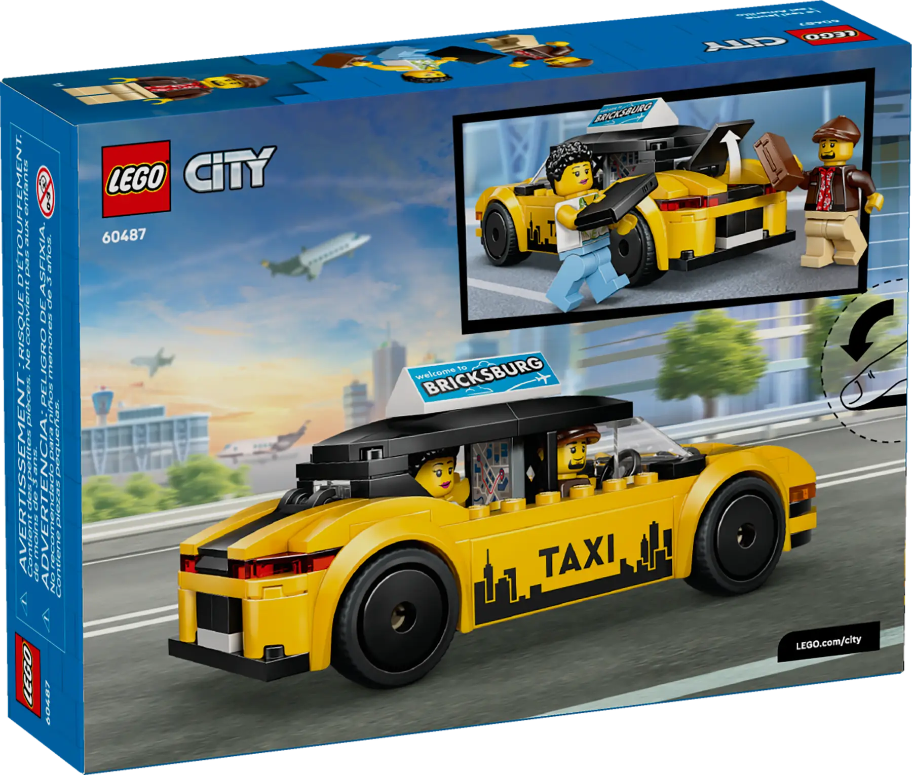 Lego Yellow Taxi  (60487)