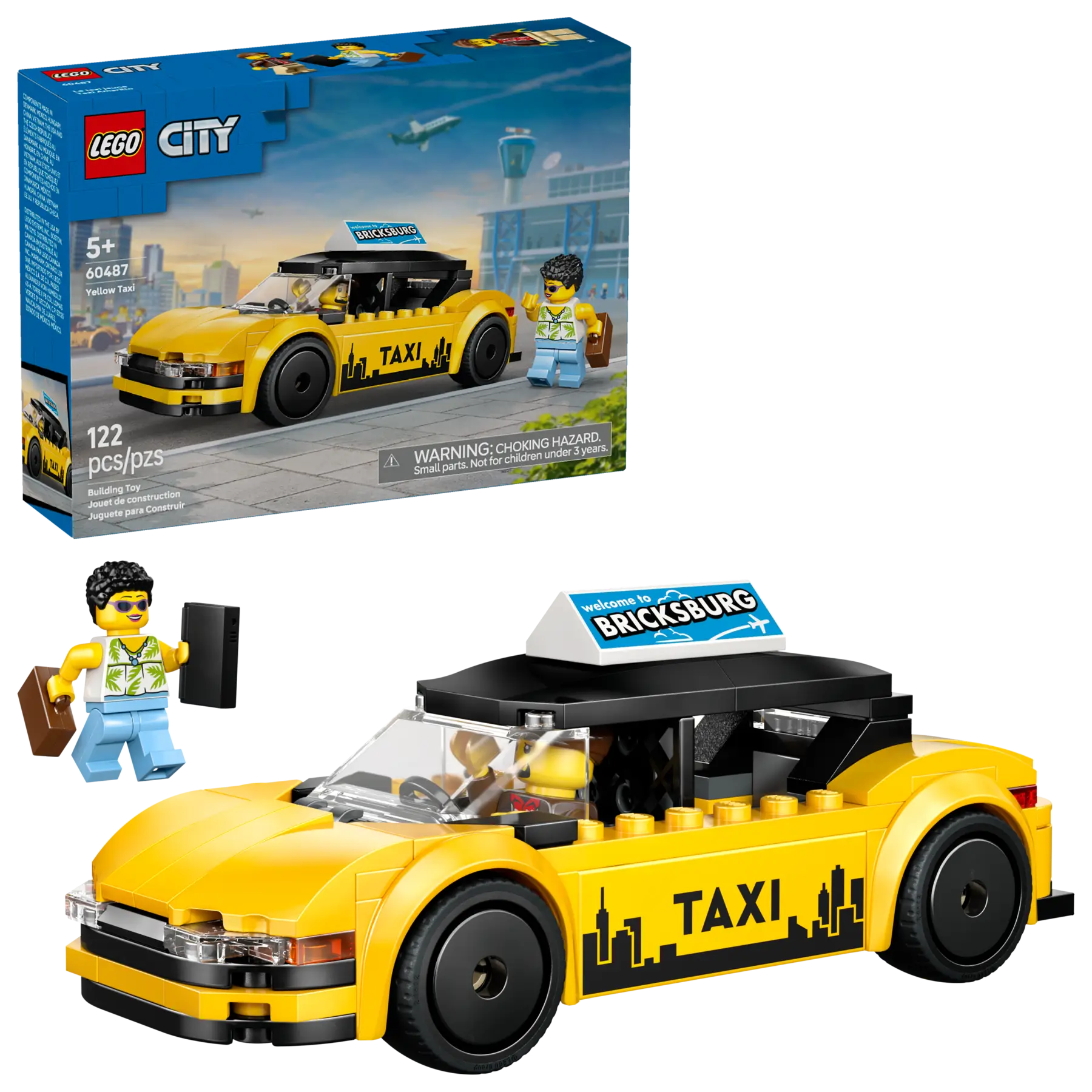 Lego Yellow Taxi  (60487)
