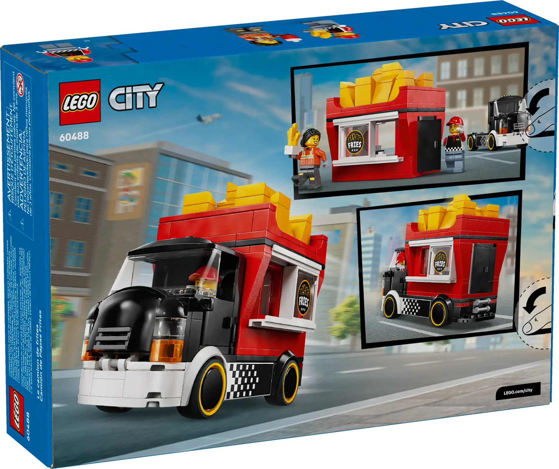 Lego Fries Food Truck  (60488)