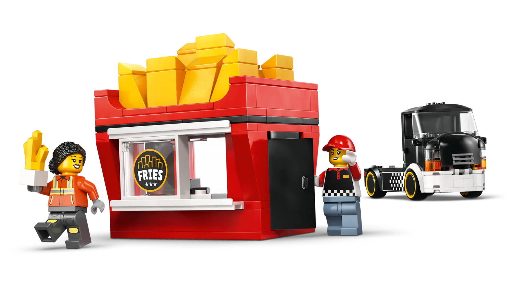 Lego Fries Food Truck  (60488)