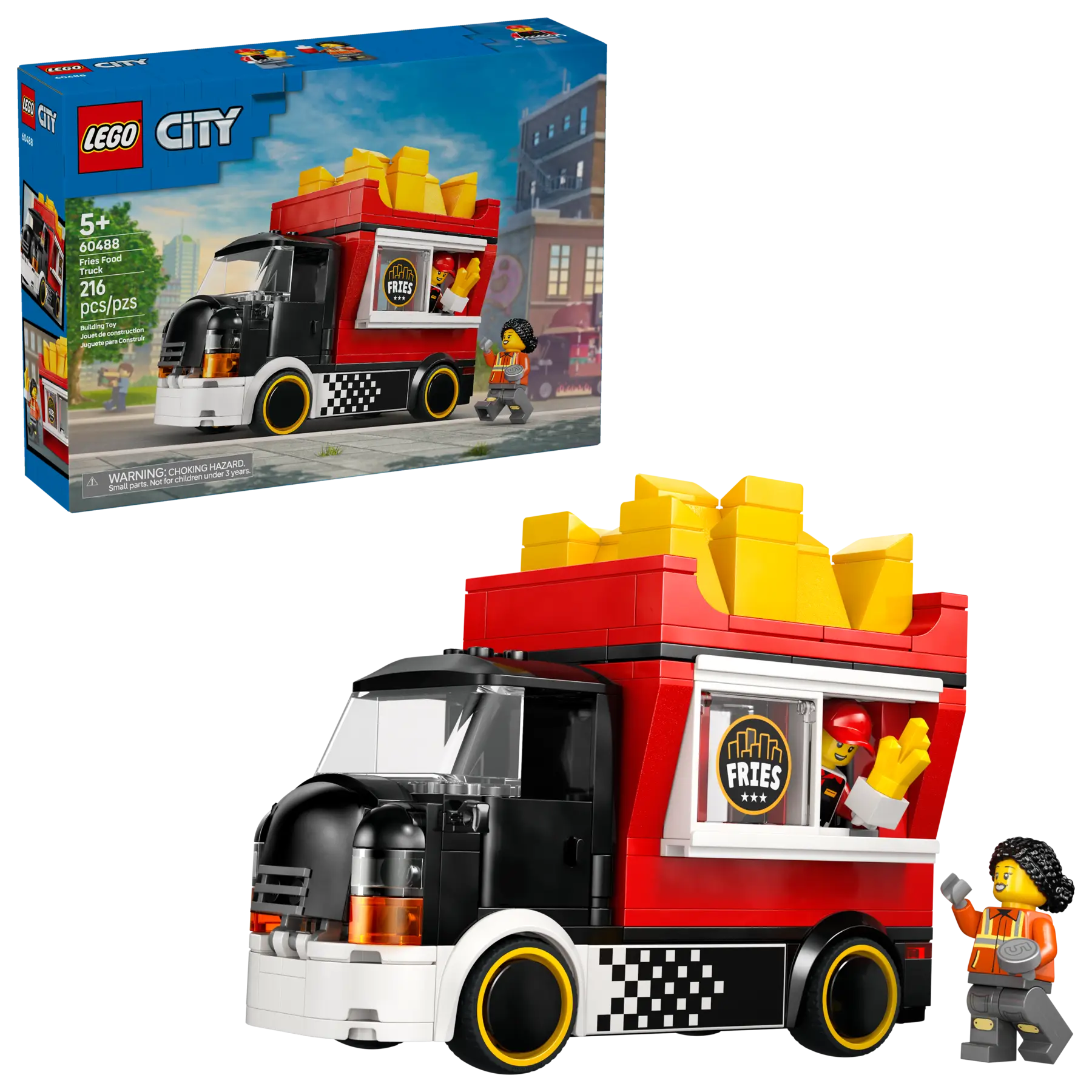 Lego Fries Food Truck  (60488)
