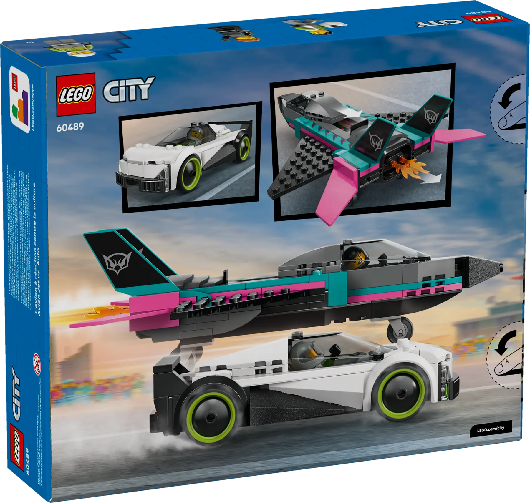 Lego Jet vs. Car  (60489)