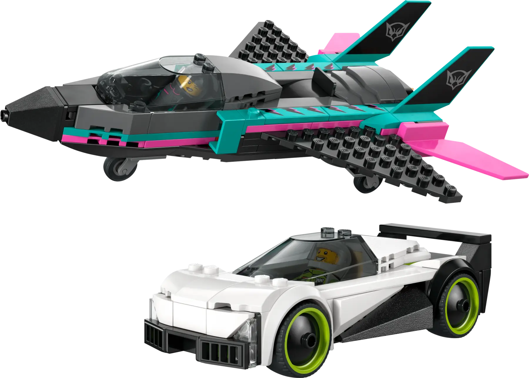 Lego Jet vs. Car  (60489)