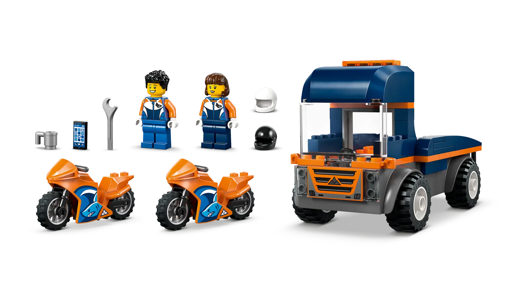 Lego Motorcycle Transporter  (60491)