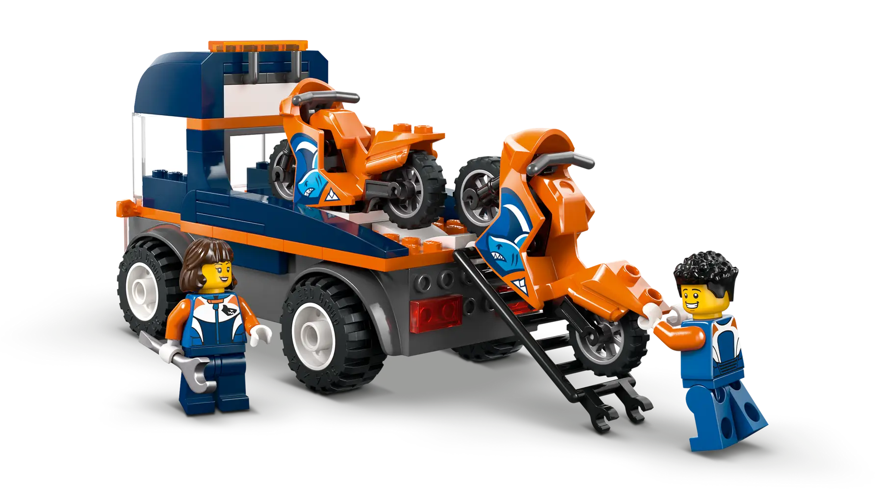 Lego Motorcycle Transporter  (60491)