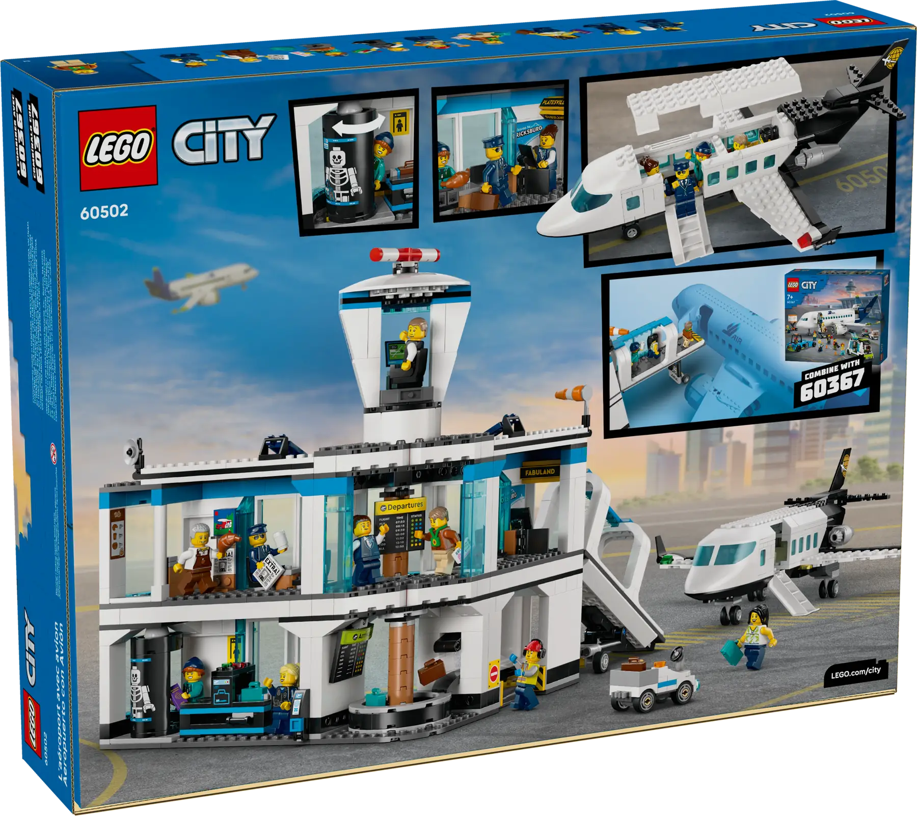 Lego Airport with Airplane  (60502)