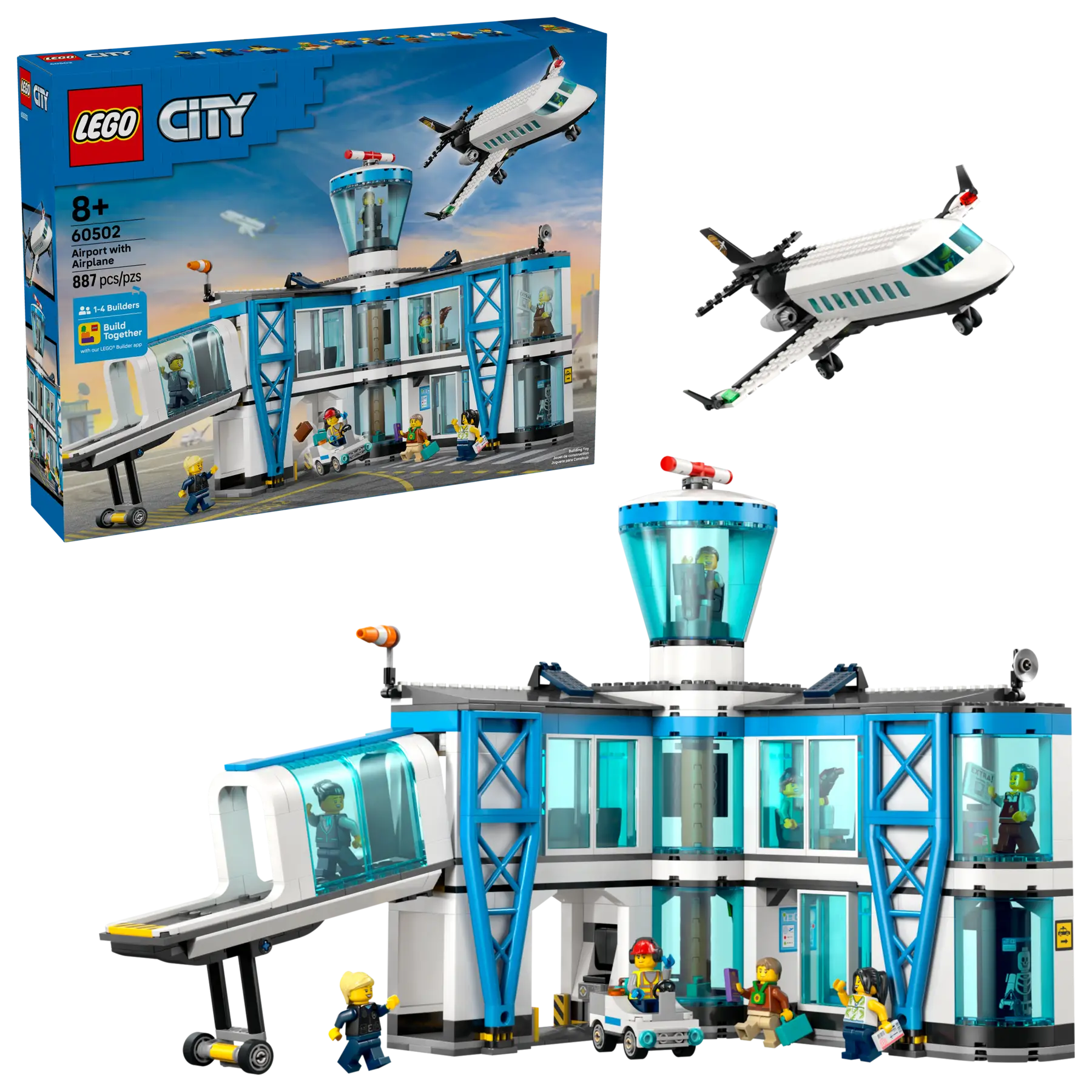Lego Airport with Airplane  (60502)